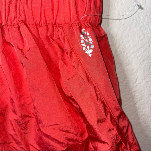 Free People The Way Home Shorts NWOT Size Small Orange - Picture 6 of 11